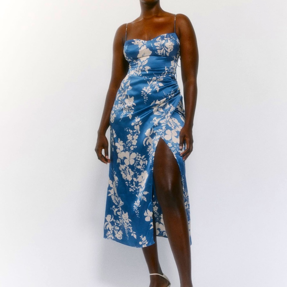 Petites Marguerite Silk Dress 2P